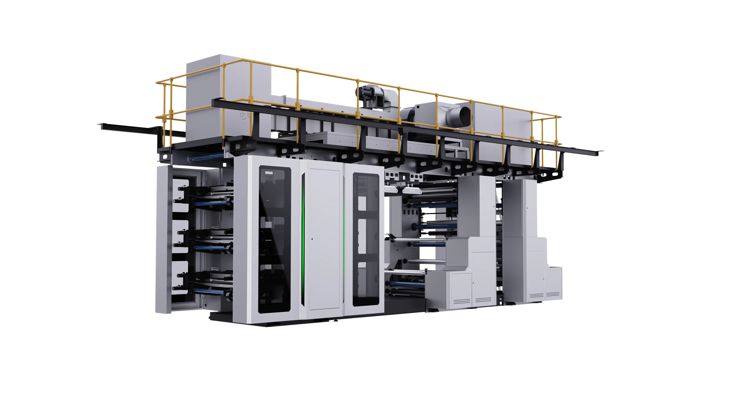 HONOR Series 6 Color Full Servo Sleeve Type Flexo Printing Machine for Flexible Films