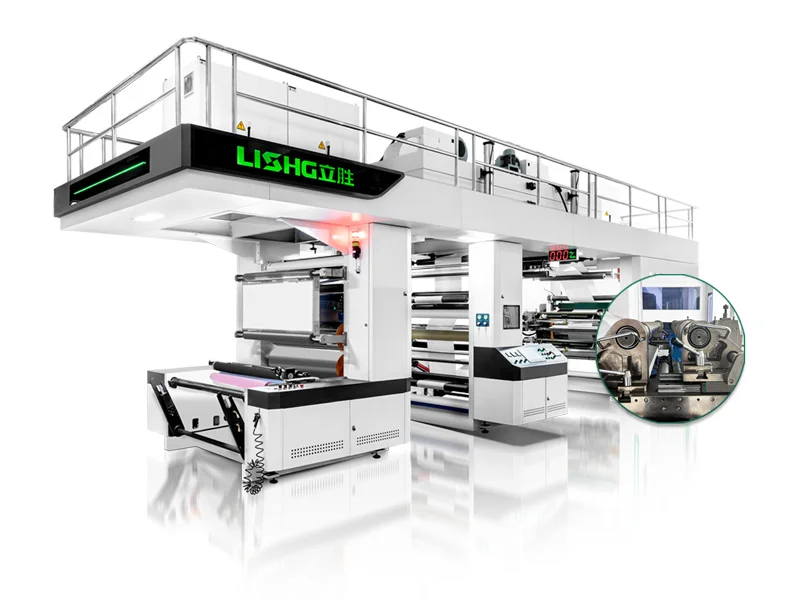 King Series 4 Color Sleeve Type CI Flexographic Printing Machine for Flexible Packaging