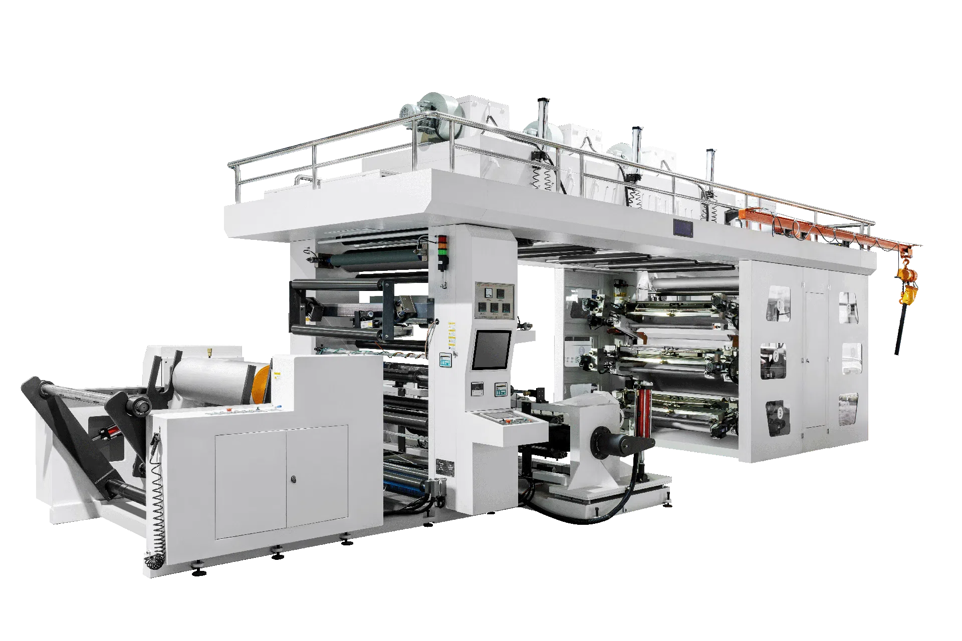 ULTRA Series 6 Color CI Flexographic Printing Machine for Paper Packaging and Thermal Paper Printing