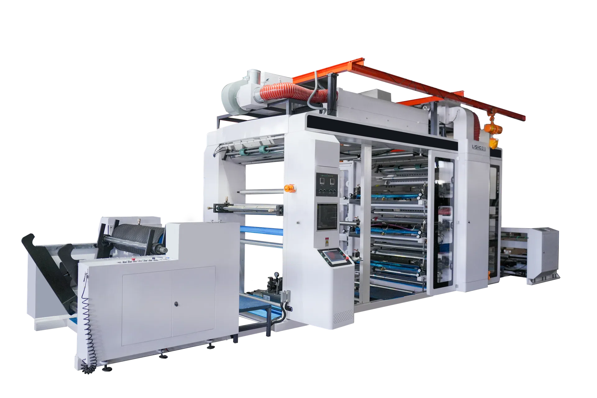 LISHG HONOR Series 6 Color Duplex Stack Type Flexo Printing Machine for Paper Packaging