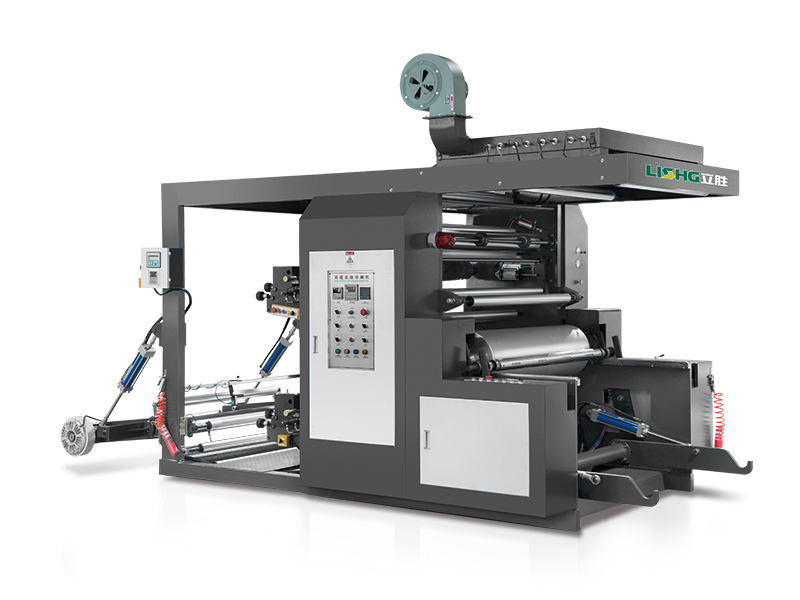 2 Color Stack Flexo Printing Process NonWoven Bag Printing