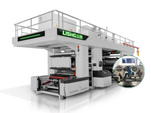 6 Color Sleeve Type Gear Driven Ci Flexographic Printing Machine