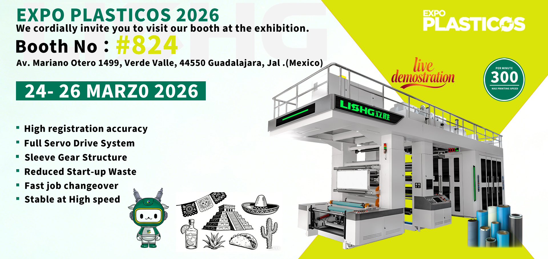 VISIT US AT EXPO PLASTICOS 2026！